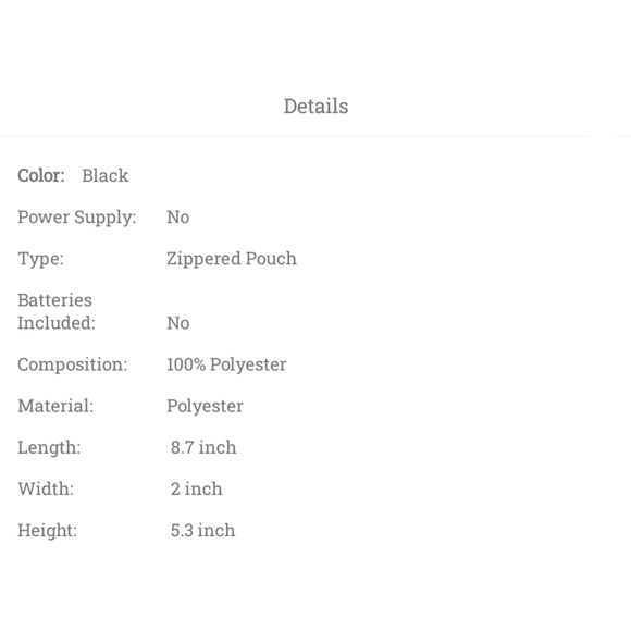 Shining Sun & Moon Zipper Pouch - Picture 4 of 5